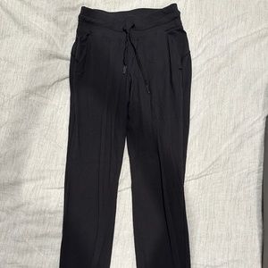 Black Lululemon joggers